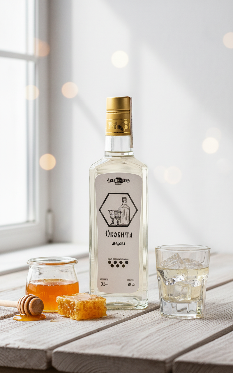 Настоянка "Оковита медова" 40°