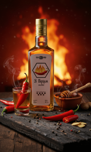 Настоянка медова "З перцем" 45°