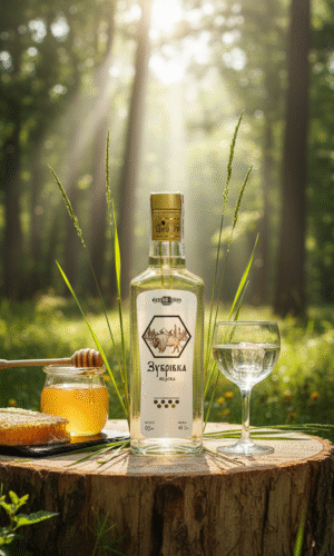 Настоянка "Зубрівка медова" 40°