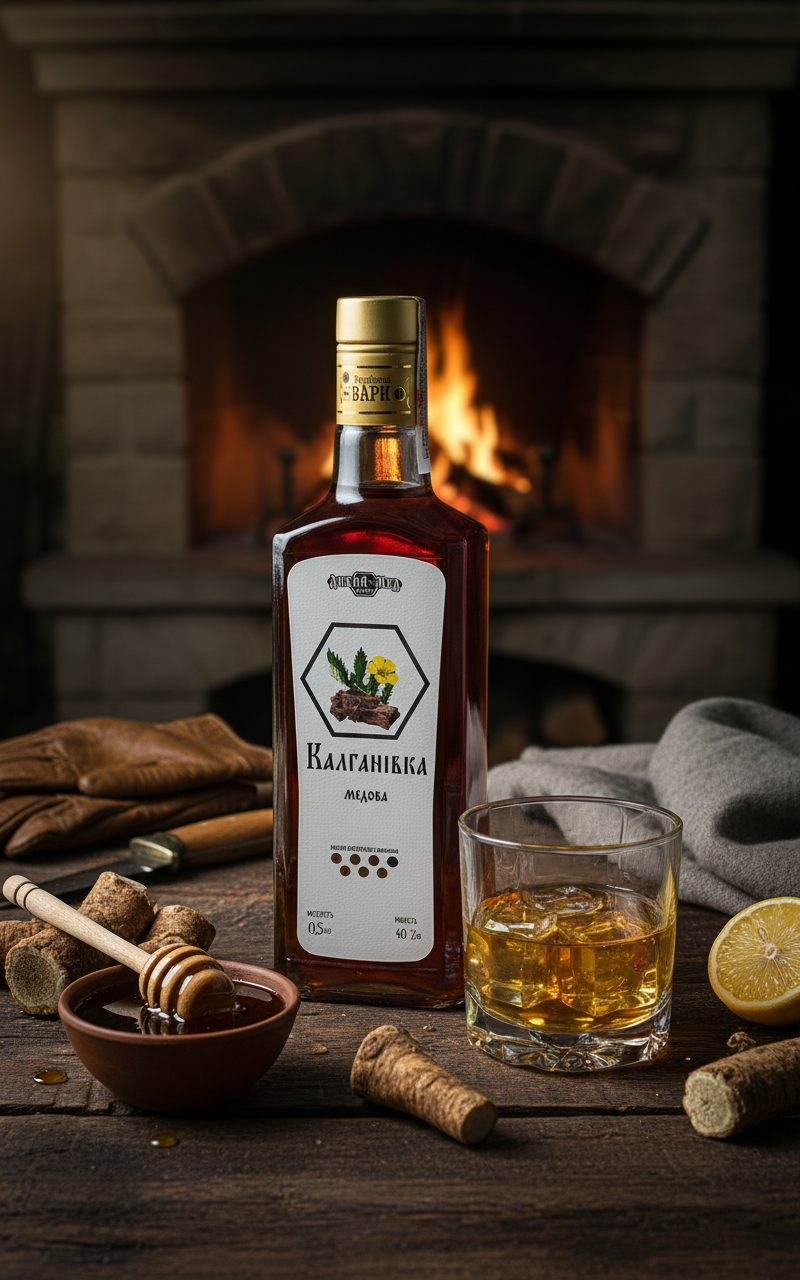 Настоянка "Калганівка медова" 40°